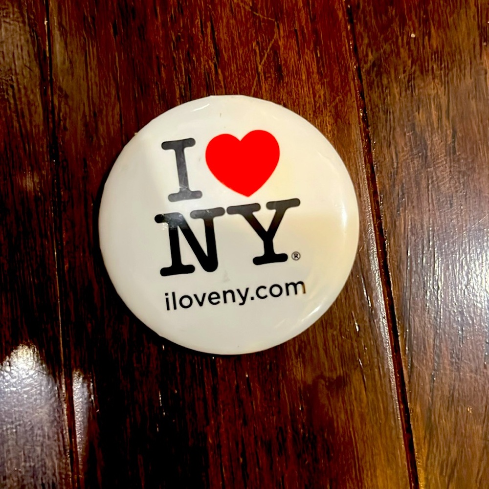 I ❤️ NY pin